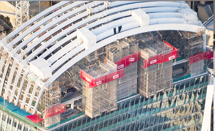 Fenchurch Street, Brogan Group Scaffold Access